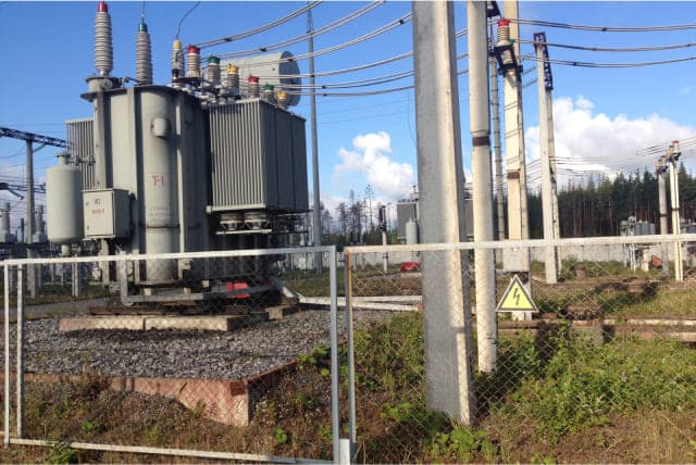 Extension of 110 kV substation