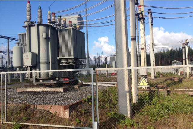 Extension of 110 kV substation